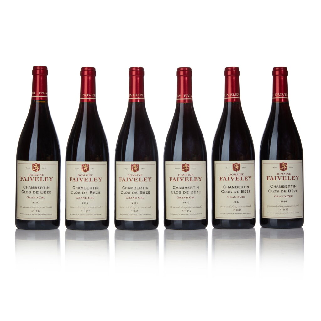 View full screen - View 1 of Lot 24. Chambertin, Clos de Bèze 2016 Faiveley (6 BT).