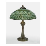 TIFFANY STUDIOS | “FISH SCALE” TABLE LAMP