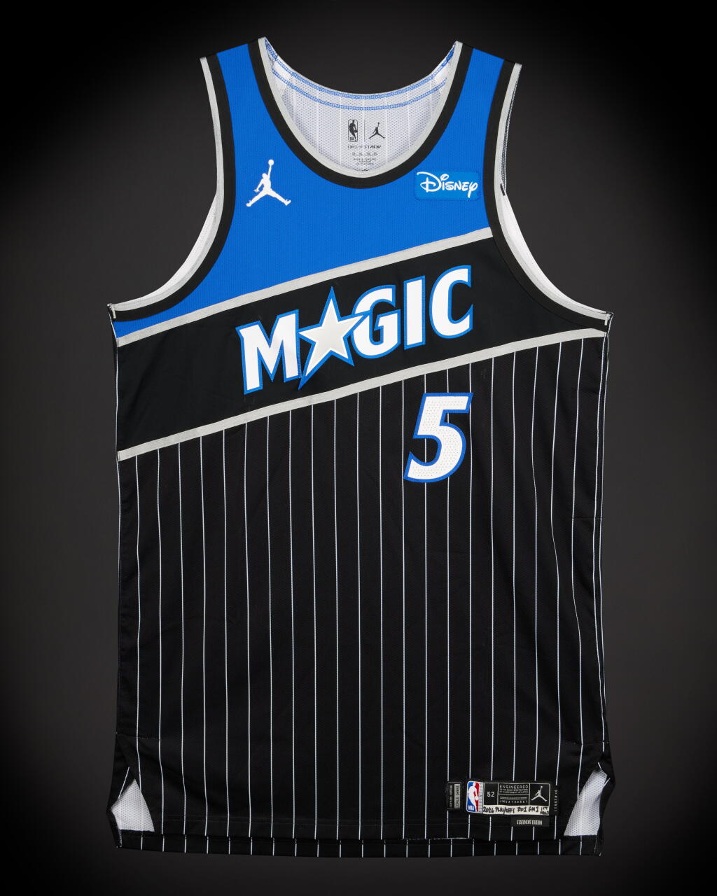 View full screen - View 1 of Lot 18. Paolo Banchero Orlando Magic 2026 NBA Playoffs Eastern Conference Round 1 Game Worn Statement Edition Jersey | Game 1 | Matched to 2 Games.