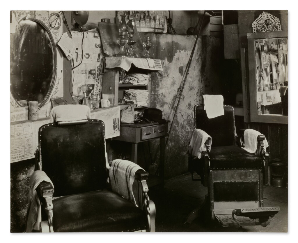 View full screen - View 1 of Lot 322. Negro Barber Shop Interior, Atlanta.