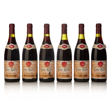 View full screen - View 1 of Lot 491. Côte Rôtie, Brune et Blonde 1983 Guigal (12 BT).