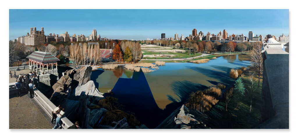 View full screen - View 1 of Lot 628. Central Park, Looking North from Belvedere Castle.