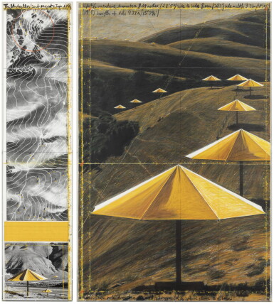 View full screen - View 1 of Lot 427. The Umbrellas (Joint project for Japan and USA).