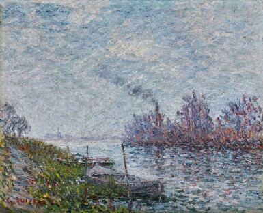 View full screen - View 1 of Lot 8. Les bords de l'Oise.