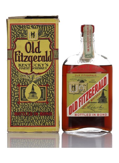 View full screen - View 1 of Lot 225. Old Fitzgerald 17 Year Old Bottled In Bond 100 Proof 1916 (1 Bottle Pint).