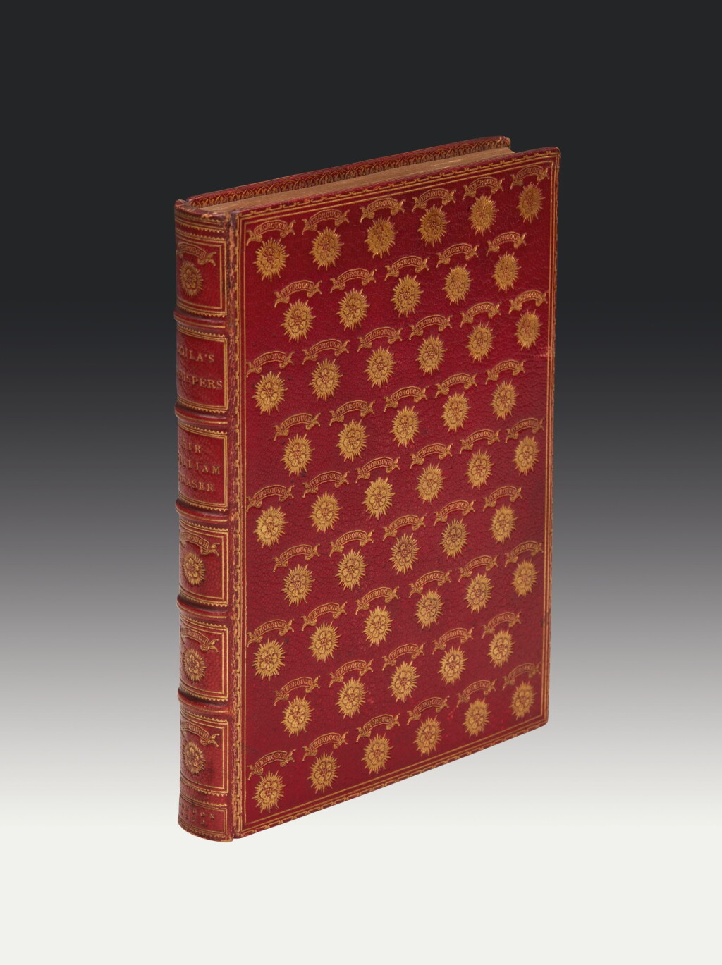 View full screen - View 1 of Lot 71. Fraser, Coila's Whispers, 1872, fine Riviere binding.