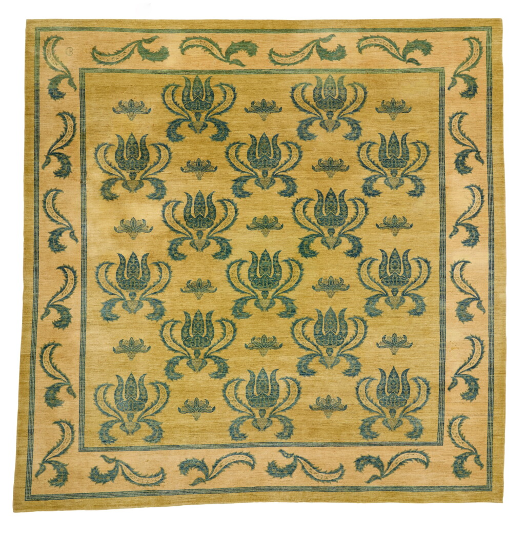 View full screen - View 1 of Lot 677. A Parsua 'Ottoman Tulips' Hand-Knotted Carpet by Dominique Chevalier and Ali Bayat, 2005.