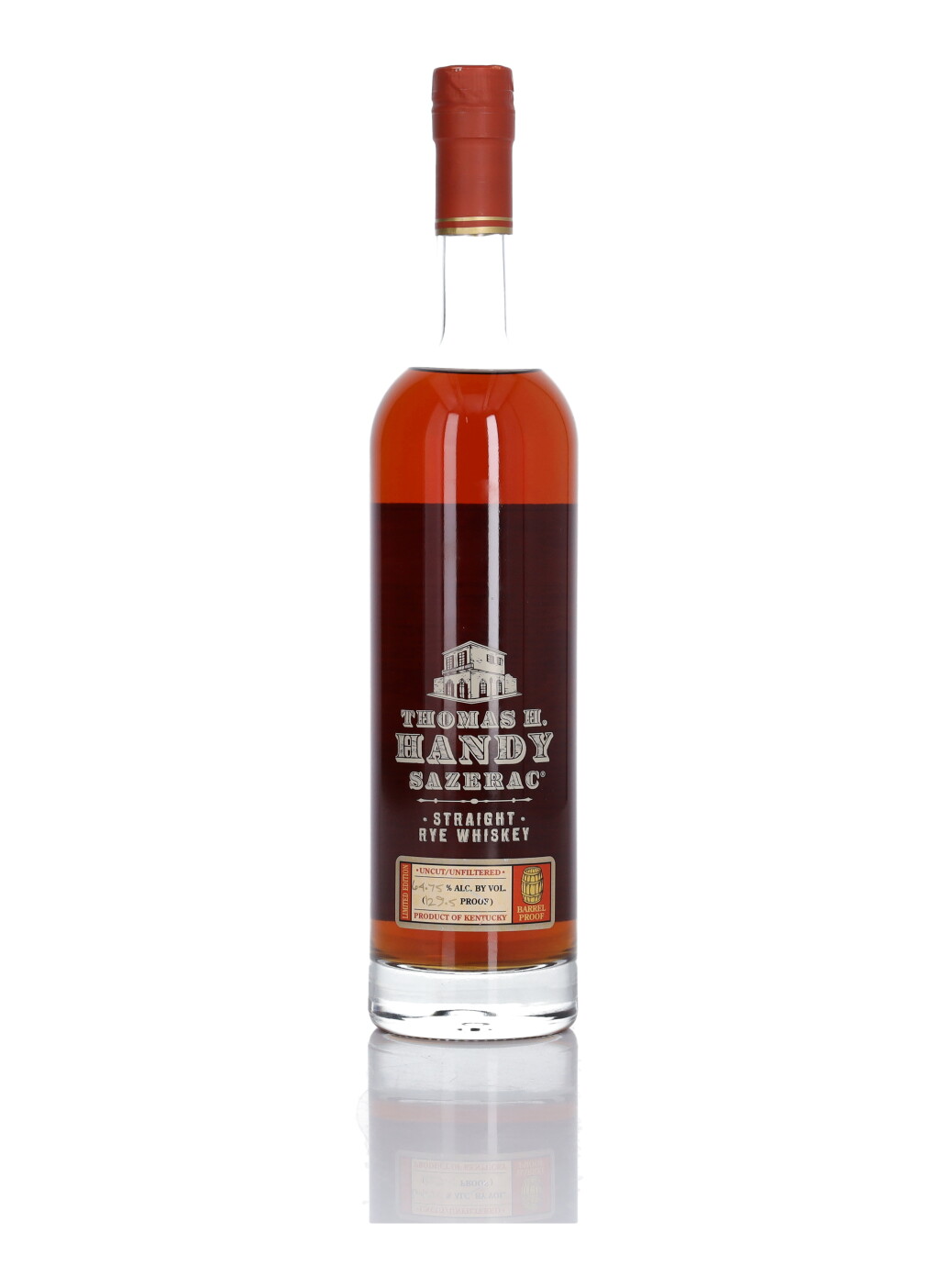 View full screen - View 1 of Lot 277. Thomas H. Handy Rye 2021 Release 129.5 Proof 2015 (1 Bottle 75cl).