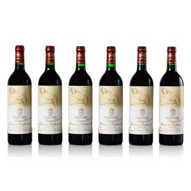 View full screen - View 1 of Lot 160. Château Mouton Rothschild 1993 (12 BT).