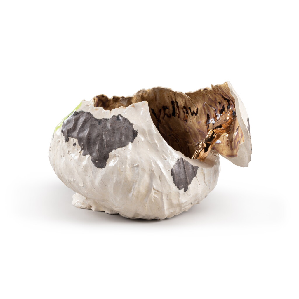 View full screen - View 1 of Lot 51. Affirmation Pot: Yellow Teeth.