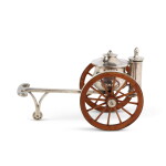 A Victorian Silver Cigar Lighter, Edward H. Stockwell, London, 1870