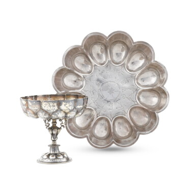 View full screen - View 1 of Lot 199. An electroplated electrotype replica of a basin from the Hildesheim Treasure, Christofle & Cie., Paris, circa 1870.
