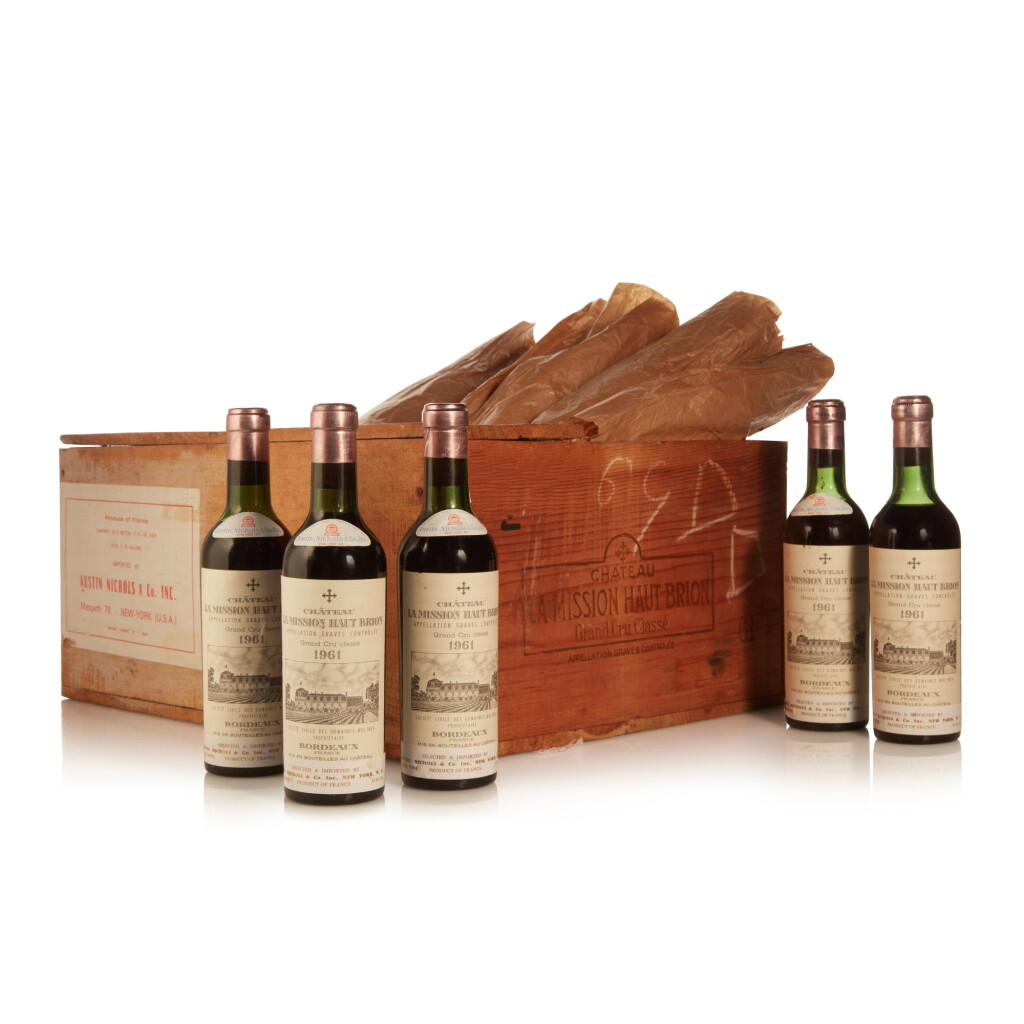 View full screen - View 1 of Lot 539. Château La Mission Haut-Brion 1961 (21 HB).