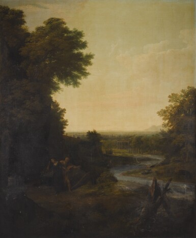 View full screen - View 1 of Lot 133. GEORGE SMITH OF CHICHESTER | A classical landscape.
