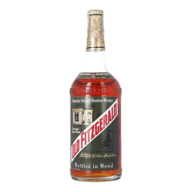 View full screen - View 1 of Lot 5338. Old Fitzgerald 6 Year Old Bottled In Bond 100 proof 1966 (1 QURT).