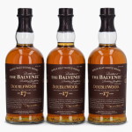 The Balvenie 17 Year Old Double Wood 43.0 abv NV (3 Bottles 75cl)