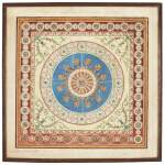 Robert Adam, watercolour design for a carpet, 1760
