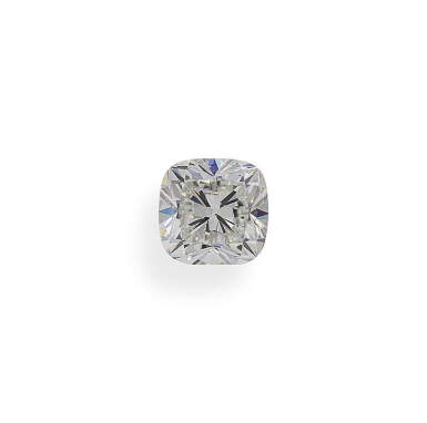 View full screen - View 1 of Lot 26. A 1.02 Carat Cushion-Cut Diamond, G Color, VVS2 Clarity.