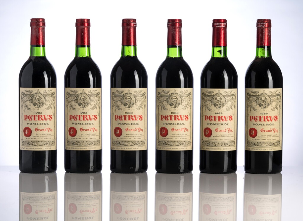 View full screen - View 1 of Lot 28. Petrus 1983 (12 BT).