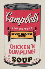 Chicken ‘N Dumplings, from Campbell's Soup II (Feldmann & Schellmann II.58)