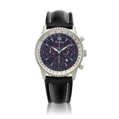 View full screen - View 1 of Lot 209. Reference A41330 Navitimer Montbrillant A stainless steel automatic chronograph wristwatch with date, Circa 2005.
