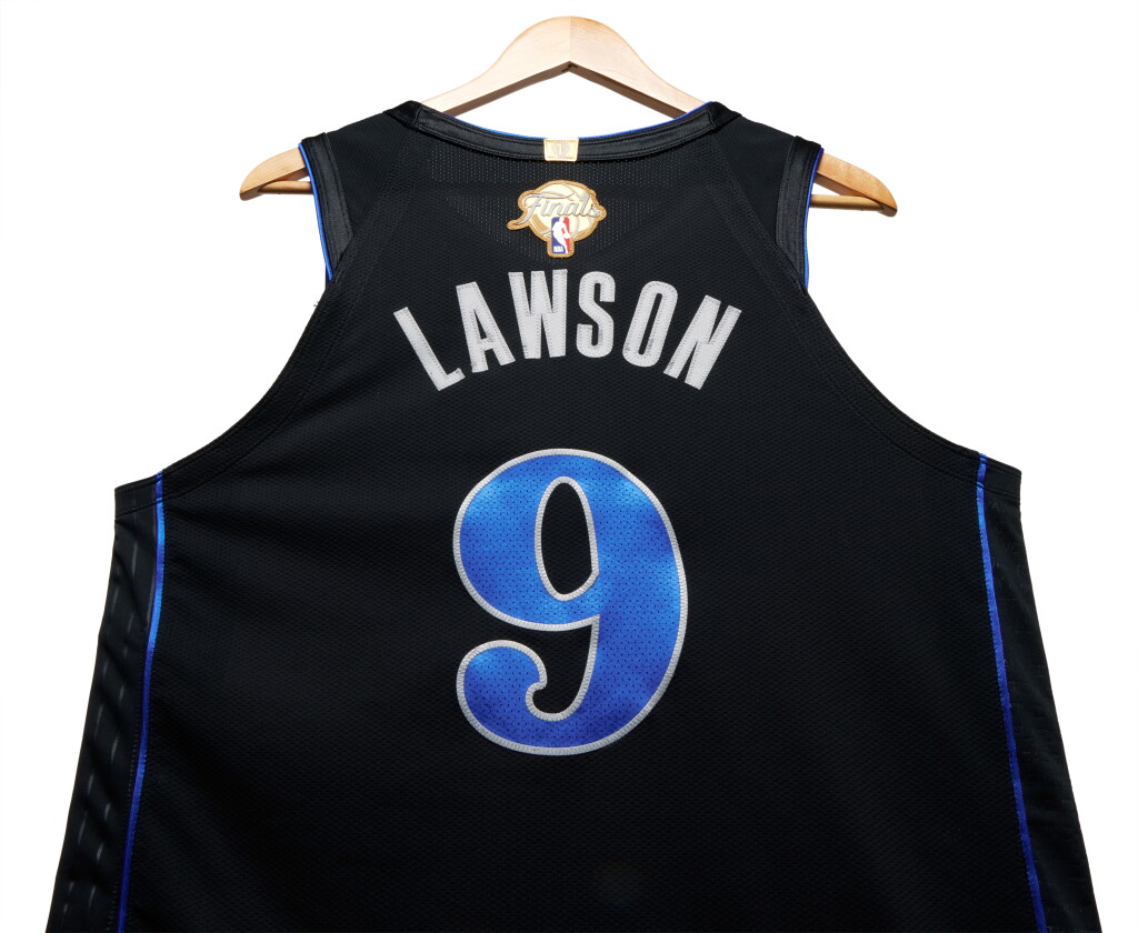 View full screen - View 1 of Lot 31. A.J. Lawson Dallas Mavericks 2024 NBA Finals Game Worn City Edition Jersey | Game 1 .