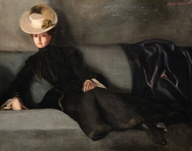 View full screen - View 1 of Lot 16. ATTRIBUTED TO CAMILLE CLAUDEL (1864 - 1943) | JEUNE FEMME AU DIVAN .