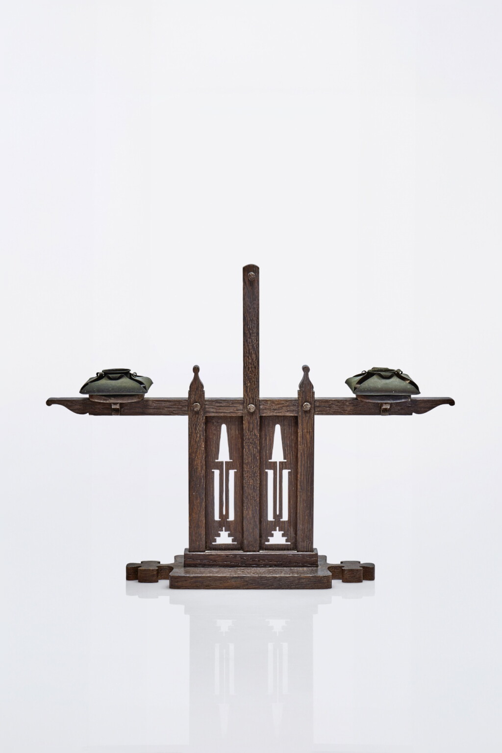 View full screen - View 1 of Lot 113. Double Candle Stand.