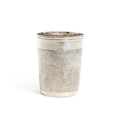 View full screen - View 1 of Lot 7. A German silver-gilt beaker, Andreas Meiting, Augsburg circa 1690.