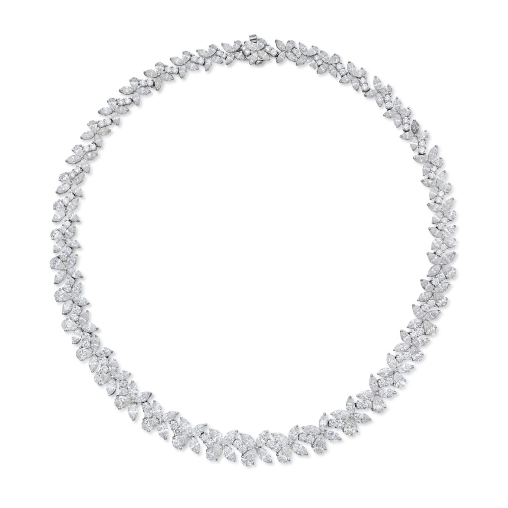 View full screen - View 1 of Lot 337. Diamond Necklace.