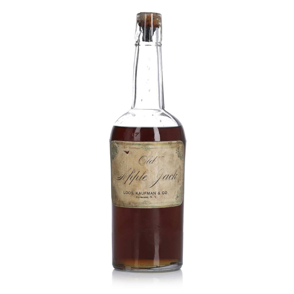 View full screen - View 1 of Lot 144. Old Apple Jack NV (1 Bottle 25 Fluid Oz.).