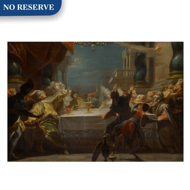 View full screen - View 1 of Lot 66. Belshazzar’s Feast.