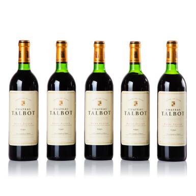 View full screen - View 1 of Lot 1157. Château Talbot 1986 (5 BT).
