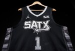Victor Wembanyama San Antonio Spurs 2023-2024 Game Worn Statement Edition Jersey