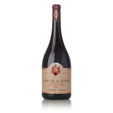 View full screen - View 1 of Lot 161. Clos de la Roche Vieilles Vignes 2005 Domaine Ponsot (1 MAG).