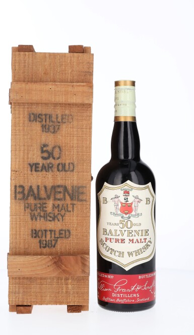 View full screen - View 1 of Lot 5298. The Balvenie 50 Year Old 42.0 abv 1937 (1 BT75).