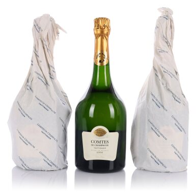View full screen - View 1 of Lot 753. Taittinger, Comtes de Champagne, Blanc de Blancs 2004 (3 MAG).