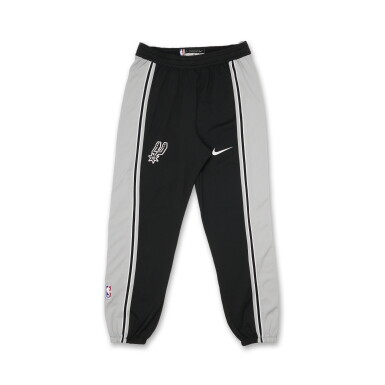 View full screen - View 1 of Lot 47. Dylan Harper San Antonio Spurs 2026 NBA Finals Game Issued Warmup Pants | Probable Wear.