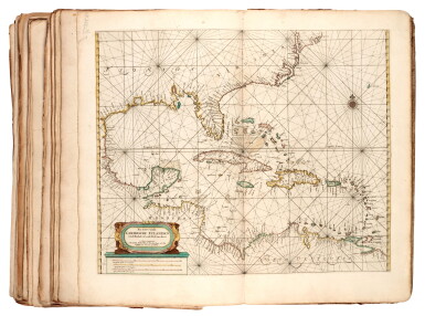 View full screen - View 1 of Lot 55. DONCKER | Zee atlas, 1672.