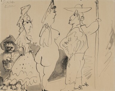View full screen - View 1 of Lot 173. Picador et femmes.