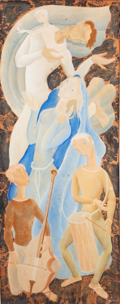 View full screen - View 1 of Lot 65. Annonciation.