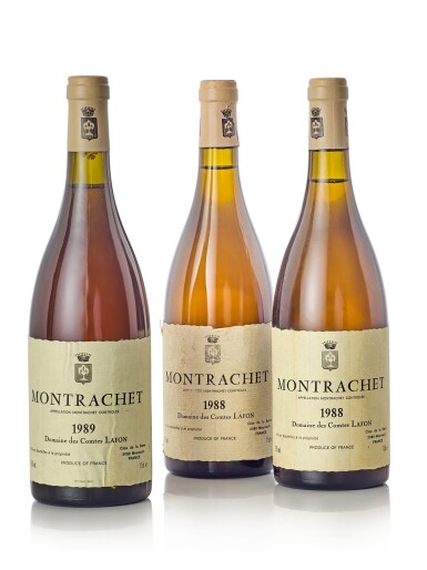 View full screen - View 1 of Lot 8129. Montrachet 1989 Domaine des Comtes Lafon (1 BT).