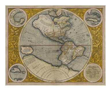 View full screen - View 1 of Lot 10. Mercator, Michael | Evidence of early colonial efforts.