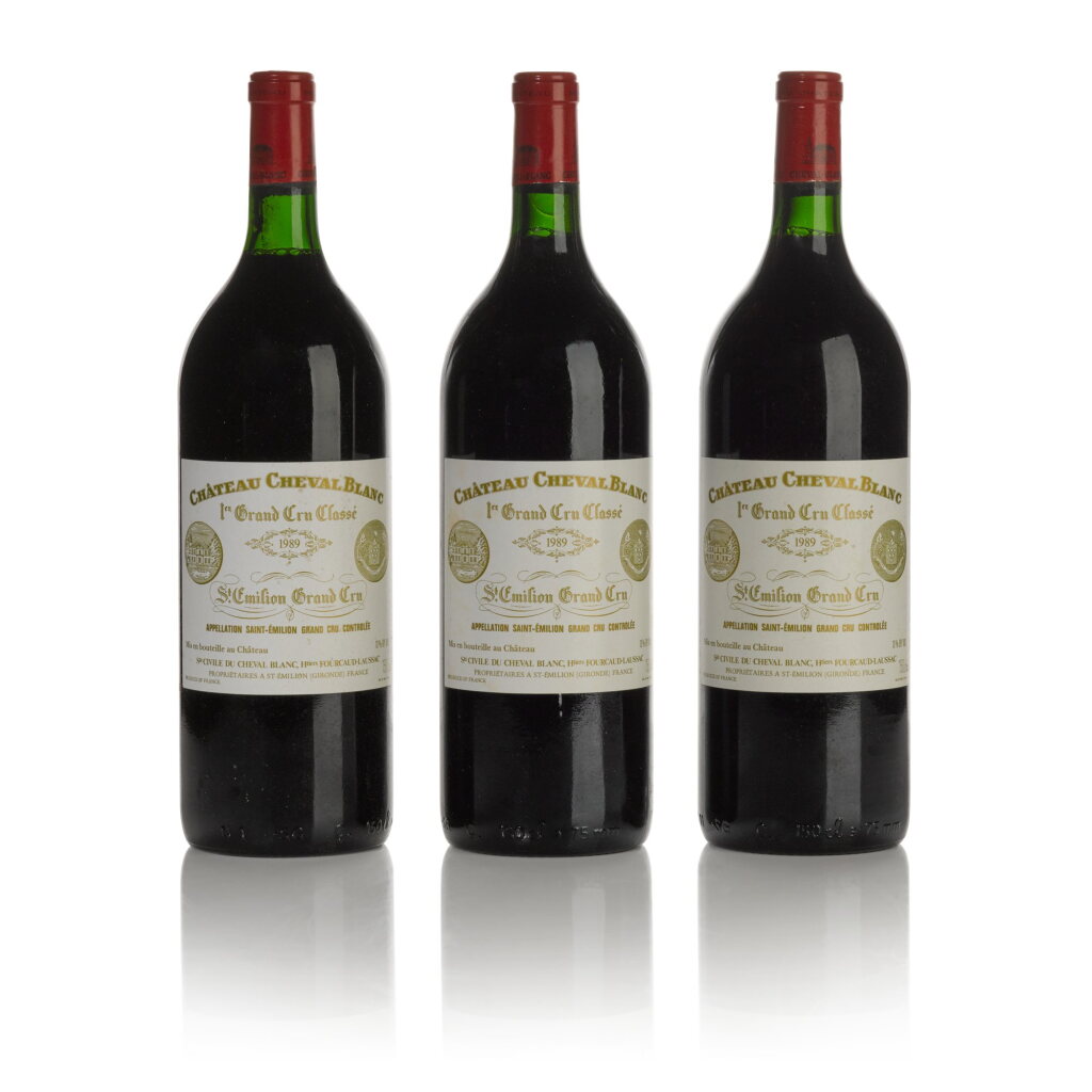 View full screen - View 1 of Lot 107. Château Cheval Blanc 1989 (6 MAG).