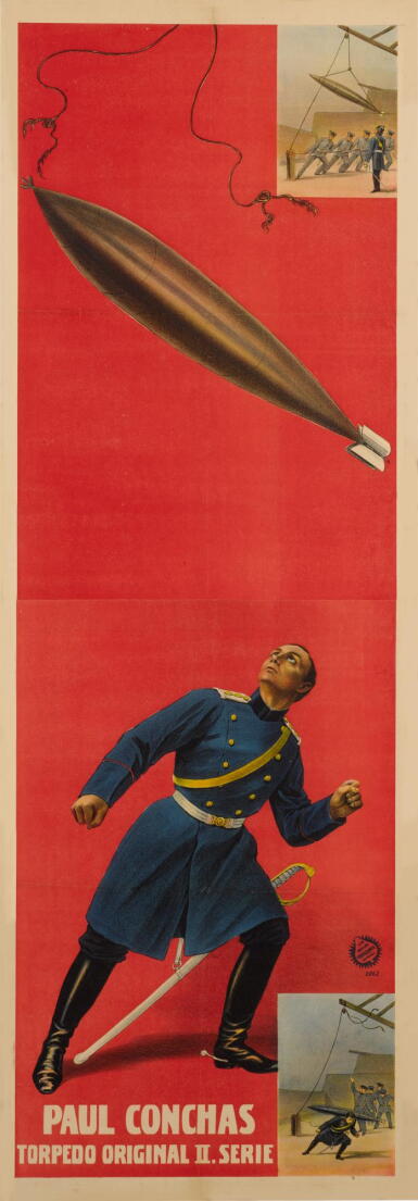 View full screen - View 1 of Lot 186. Conchas, Paul (Paul Huett) | The military Hercules.