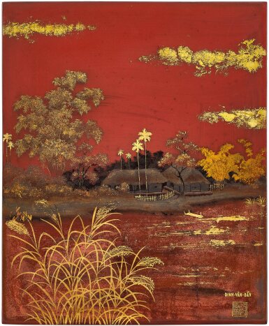 View full screen - View 1 of Lot 2019. Dinh Van Dan | Landscape 風景.