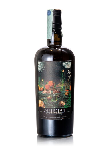 View full screen - View 1 of Lot 6049. Laphroaig 15 Year Old Artist Collection #4 Cask #3350 54.3 ABV 1997 (1 BT70).