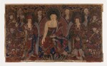 A large painting depicting the Assembly of Shakyamuni Buddha, Imperial Korea era, dated 1906