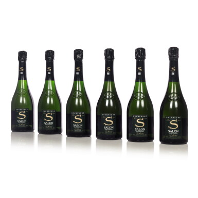View full screen - View 1 of Lot 7543. Salon Le Mesnil, Blanc de Blancs 1996 (6 BT).
