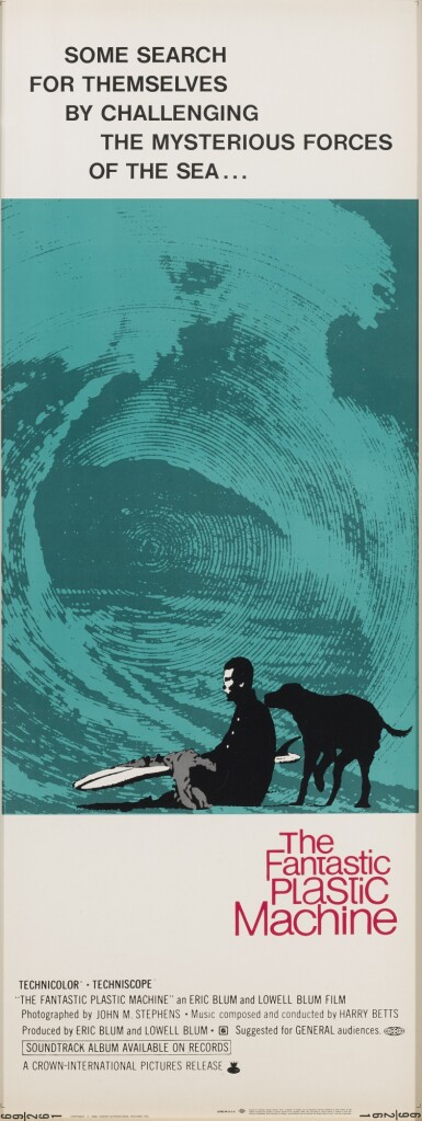 View full screen - View 1 of Lot 170. Fantastic Plastic Machine (1969), poster, US.